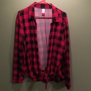 Tied Flannel